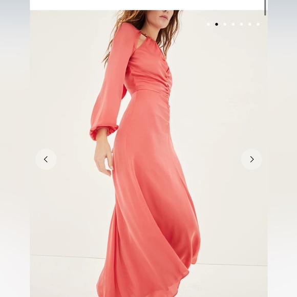 NWT Veronica Beard FAYLA CHAIN-DETAIL DRESS in size 4 - Picture 4 of 9